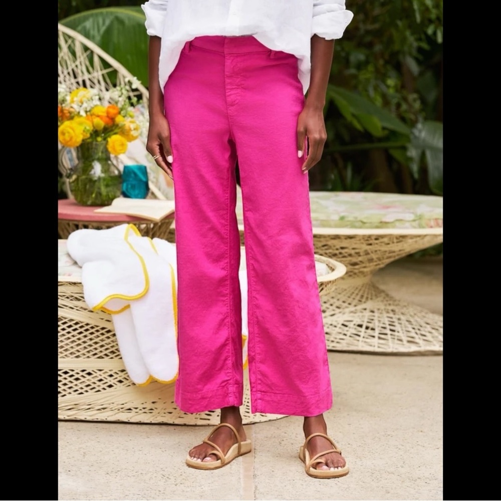 Frank & Eileen Pink Wide Leg Pants
